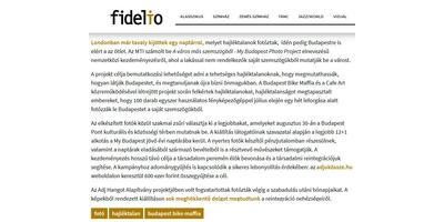 Fidelio.hu - Magyarországon is lesz hipermenő hajléktalan naptár