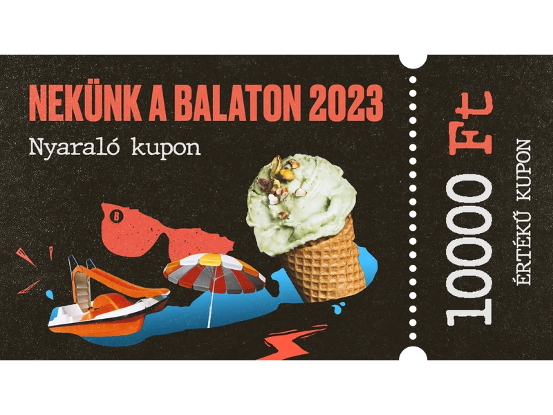 Nekünk a Balaton kupon